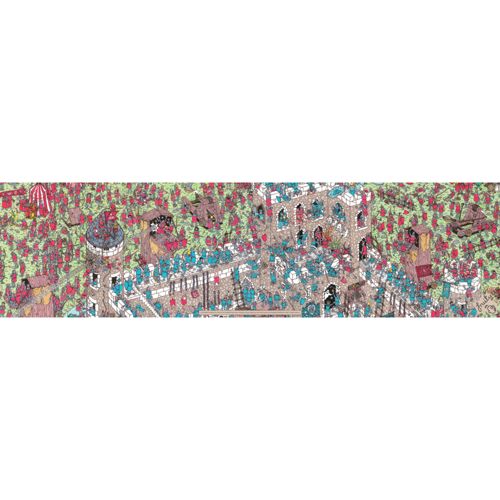 Fruity Griptape Where's Wally Castle Siege Single Sheet Skateboard Grip tape