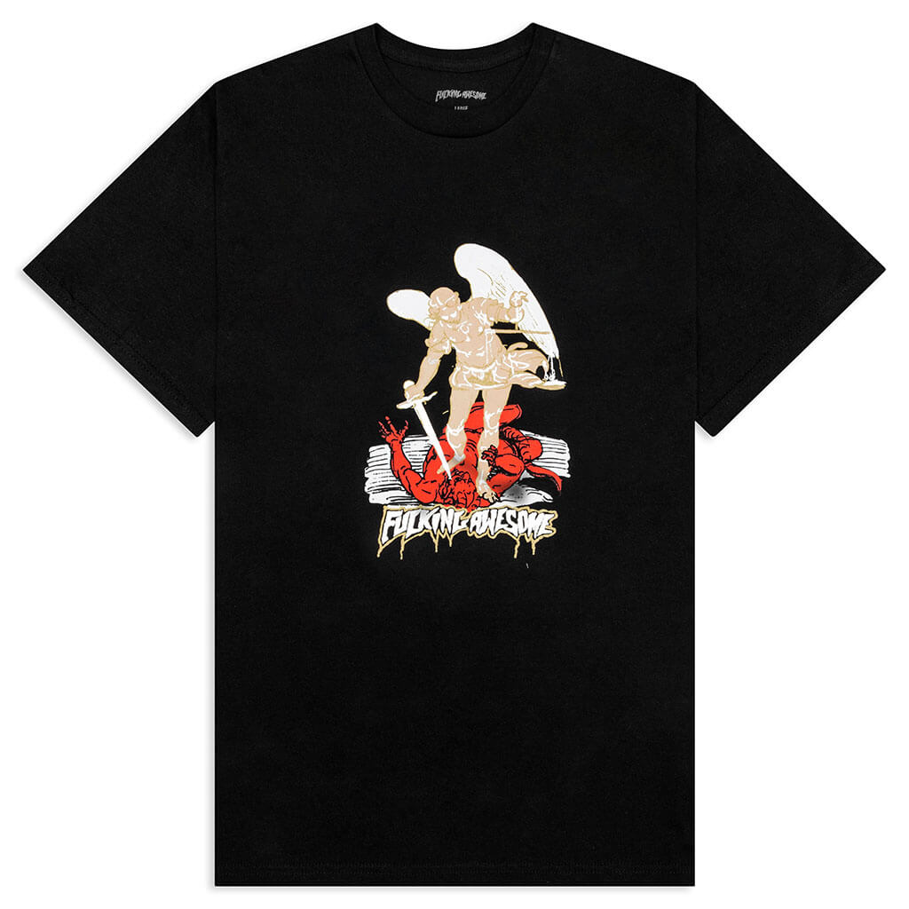 Fucking Awesome Tee Archangel Black FA Skateboard T-Shirt