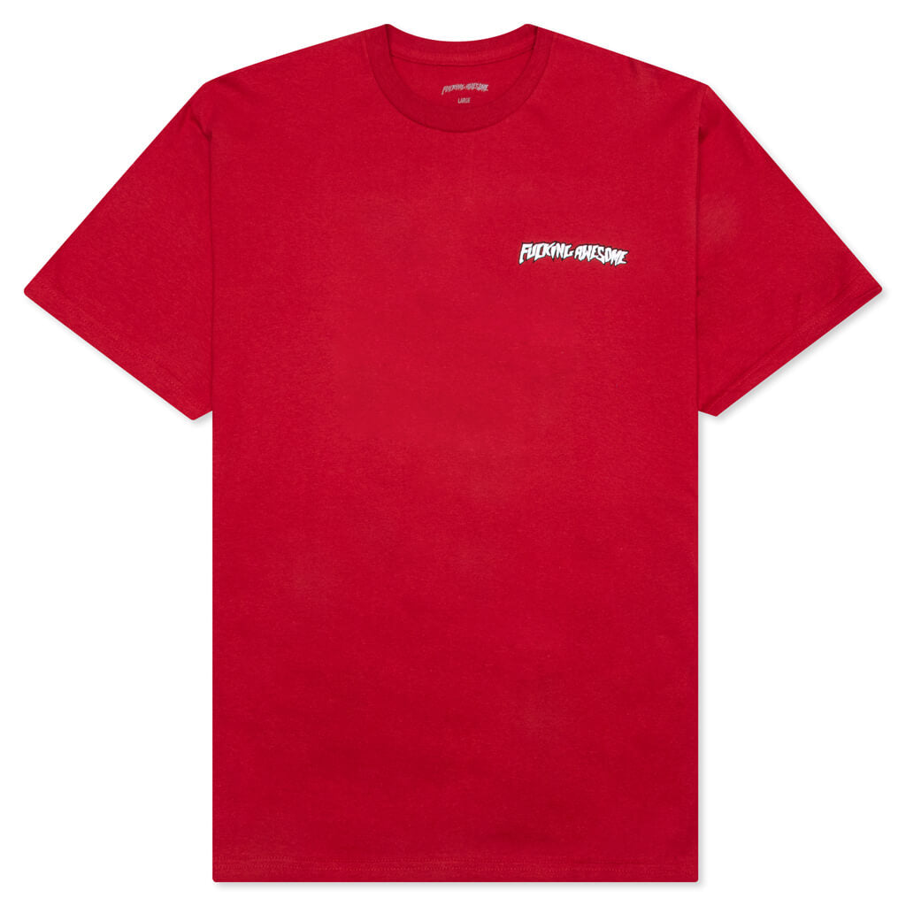 Fucking Awesome Tee Coke Dad Sport Scarlet FA Skateboard T-Shirt