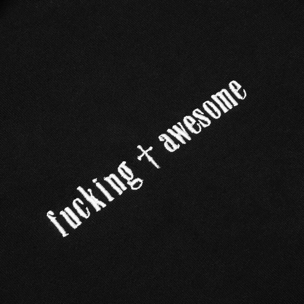 Fucking Awesome Hood Eyes 2 Black FA Skateboard Pullover Hoodie
