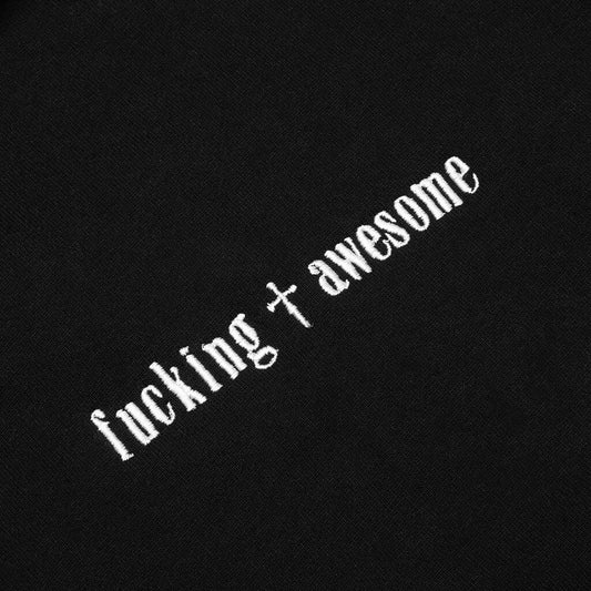 Fucking Awesome Hood Eyes 2 Black FA Skateboard Pullover Hoodie