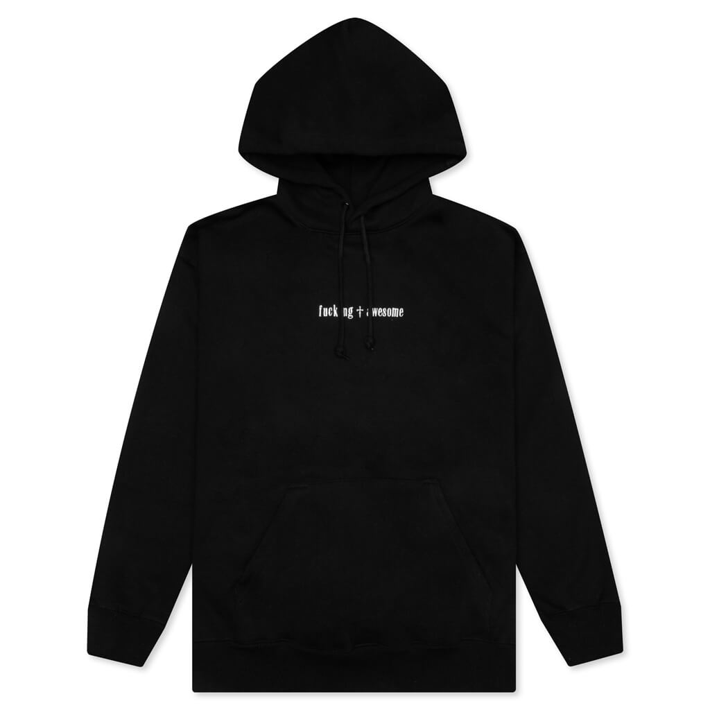 Fucking Awesome Hood Eyes 2 Black FA Skateboard Pullover Hoodie