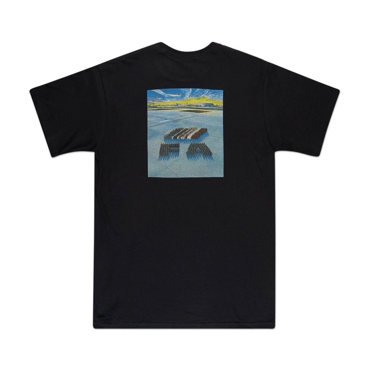 Fucking Awesome Tee Airlines Black FA Skateboard T-Shirt