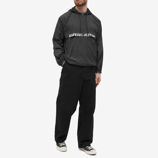 Fucking Awesome Jacket Cut Off Anorak Black FA Skateboard Pullover