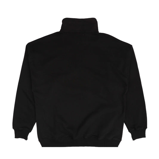 Fucking Awesome Quarter Zip Pullover Black FA Skateboard Jacket