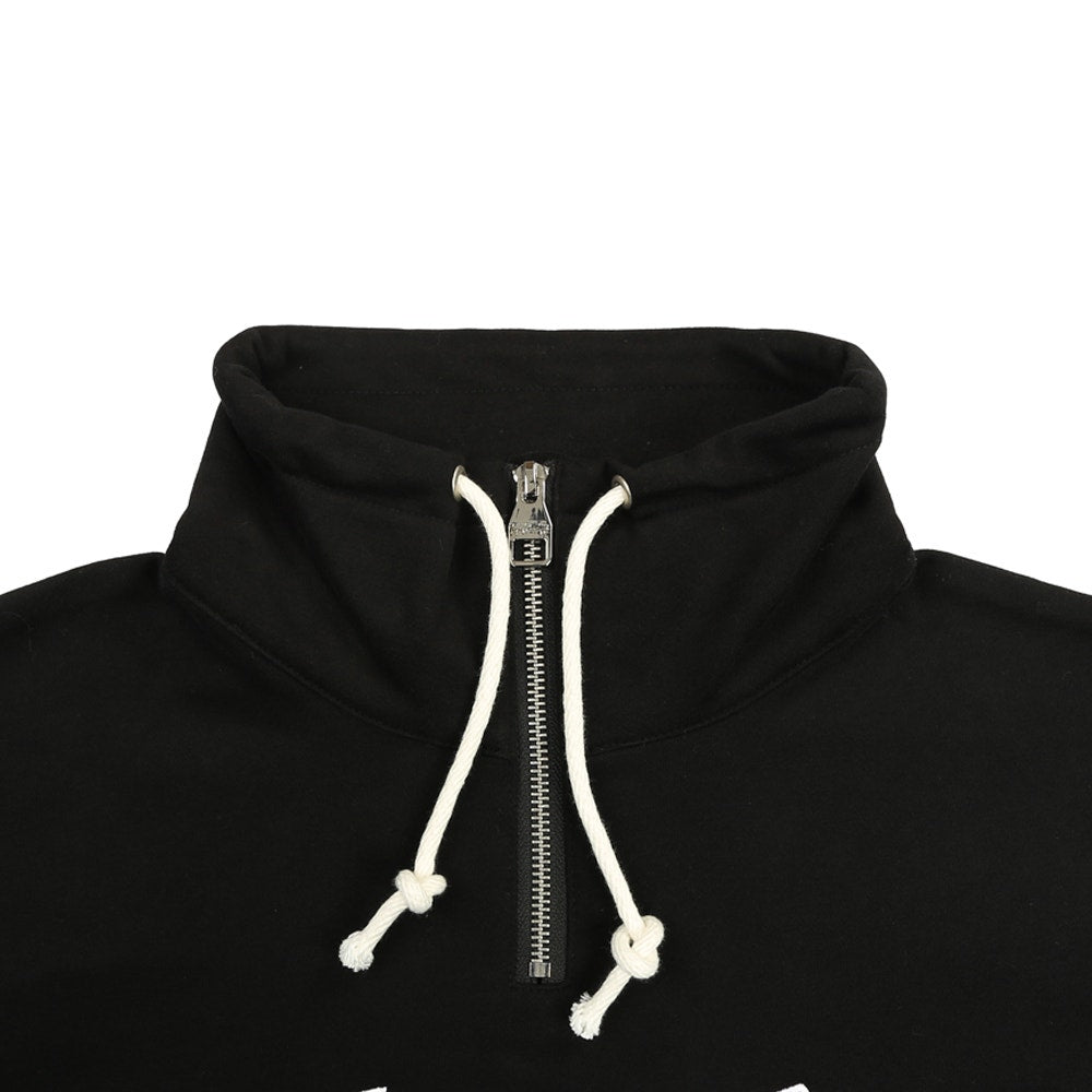 Fucking Awesome Quarter Zip Pullover Black FA Skateboard Jacket