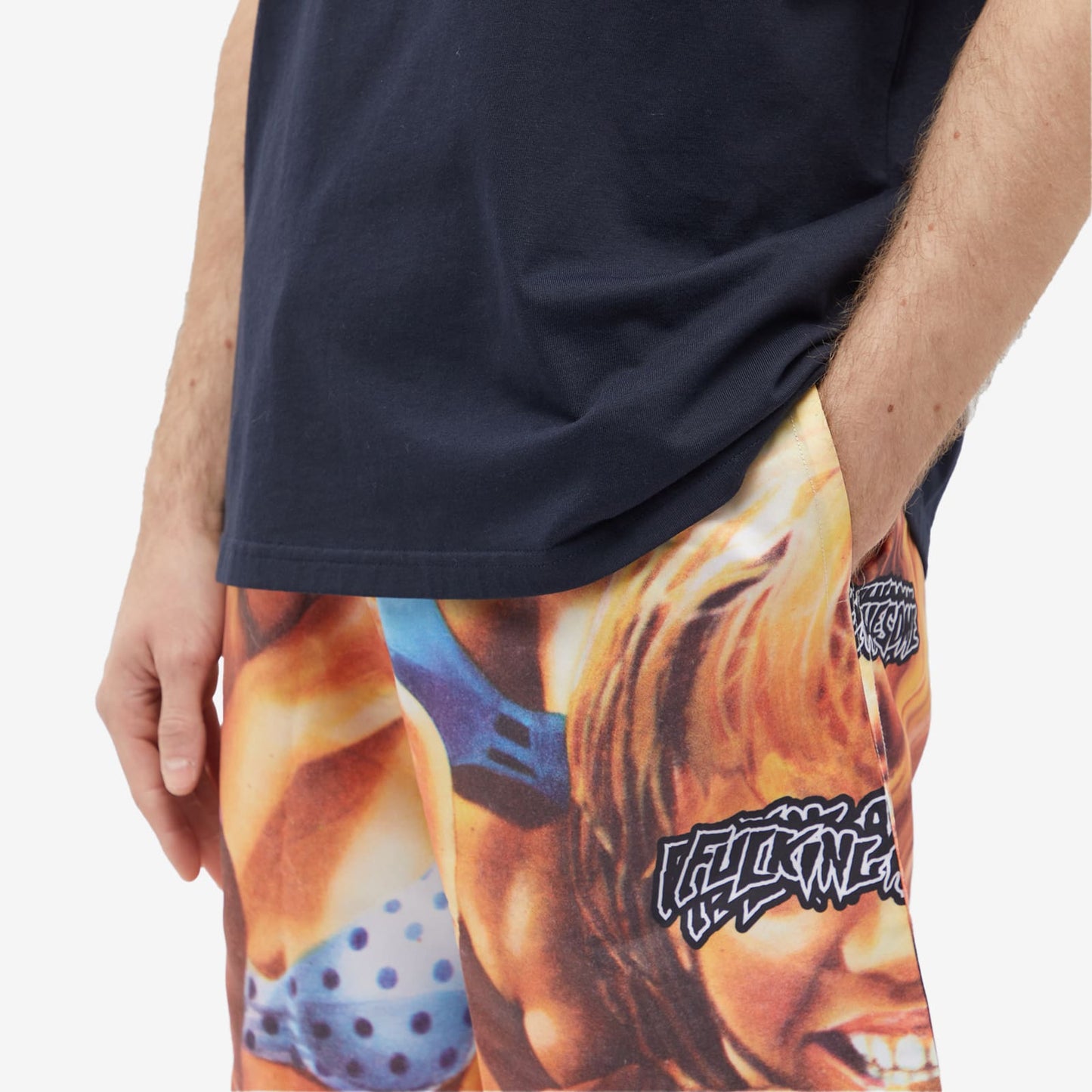 Fucking Awesome Shorts Water Acceptable All Over Print