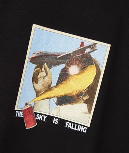 Fucking Awesome Tee Skyfall Black FA Skateboard T-Shirt