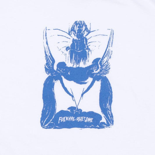 Fucking Awesome Tee Angel Wand White FA Skateboard T-Shirt