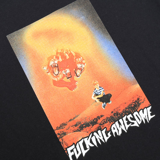 Fucking Awesome Tee Arrival Black FA Skateboard T-Shirt