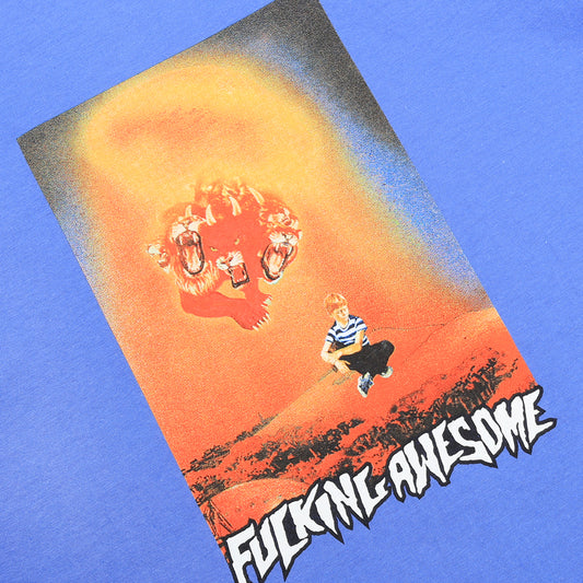 Fucking Awesome Tee Arrival Flo Blue FA Skateboard T-Shirt