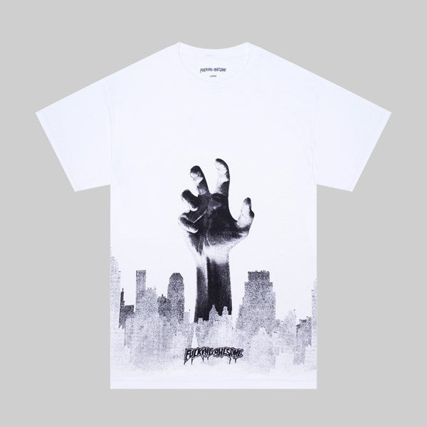 Fucking Awesome Tee City White FA Skateboard T-Shirt