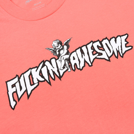 Fucking Awesome Tee Filigree Light Pink FA Skateboard T-Shirt