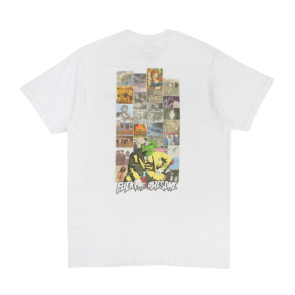 Fucking Awesome Tee Frogman 2 White FA Skateboard T-Shirt