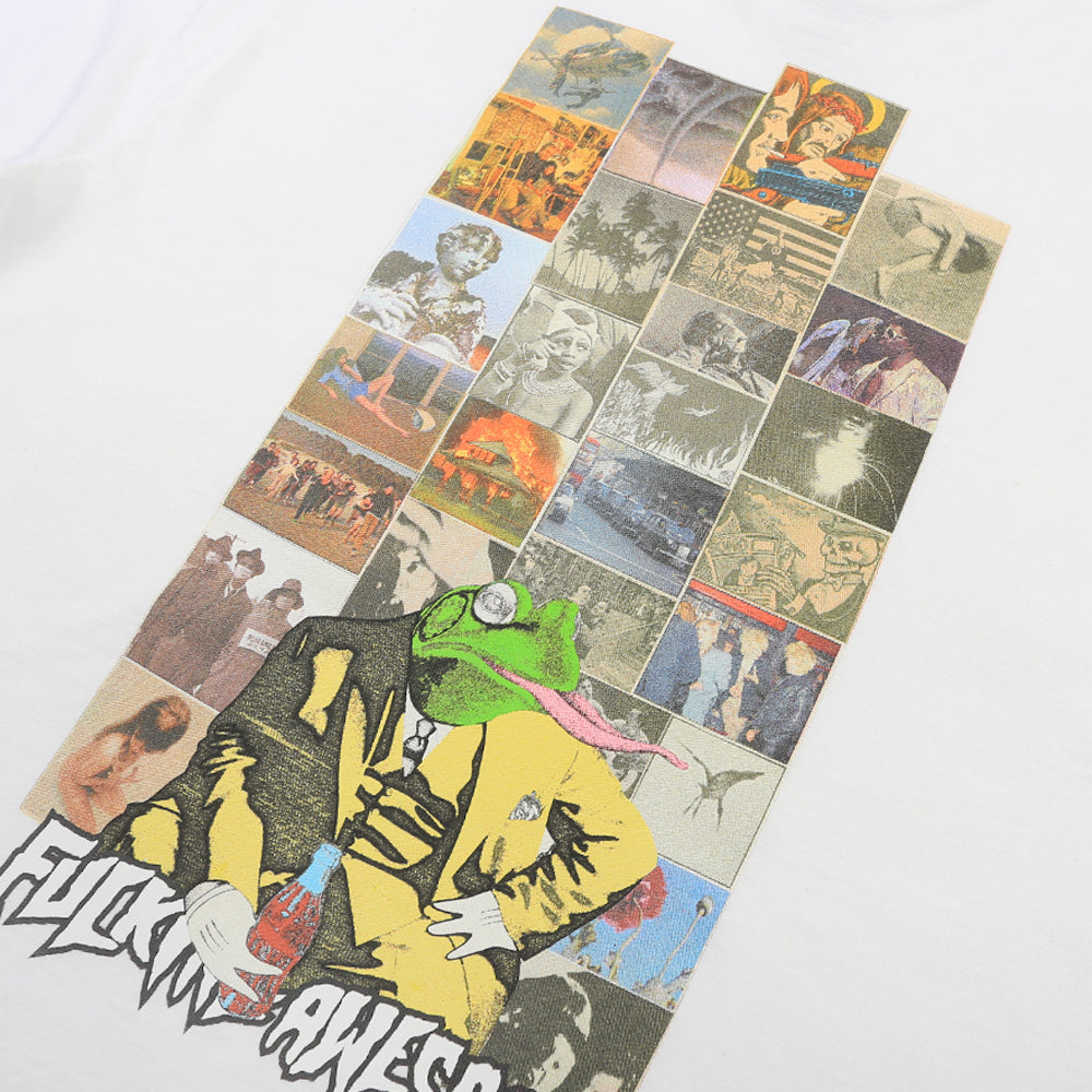 Fucking Awesome Tee Frogman 2 White FA Skateboard T-Shirt