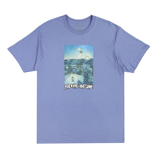 Fucking Awesome Tee Helicopter Violet FA Skateboard T-Shirt
