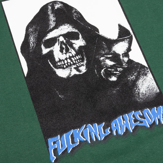 Fucking Awesome Tee Santana Sport Dark Green FA Skateboard T-Shirt
