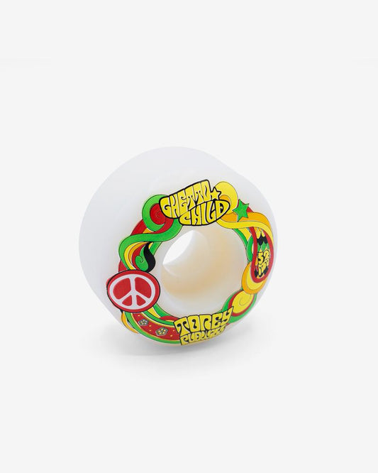 Ghetto Child Skateboard Wheels Pudwill Peace 52mm 101a T-Puds