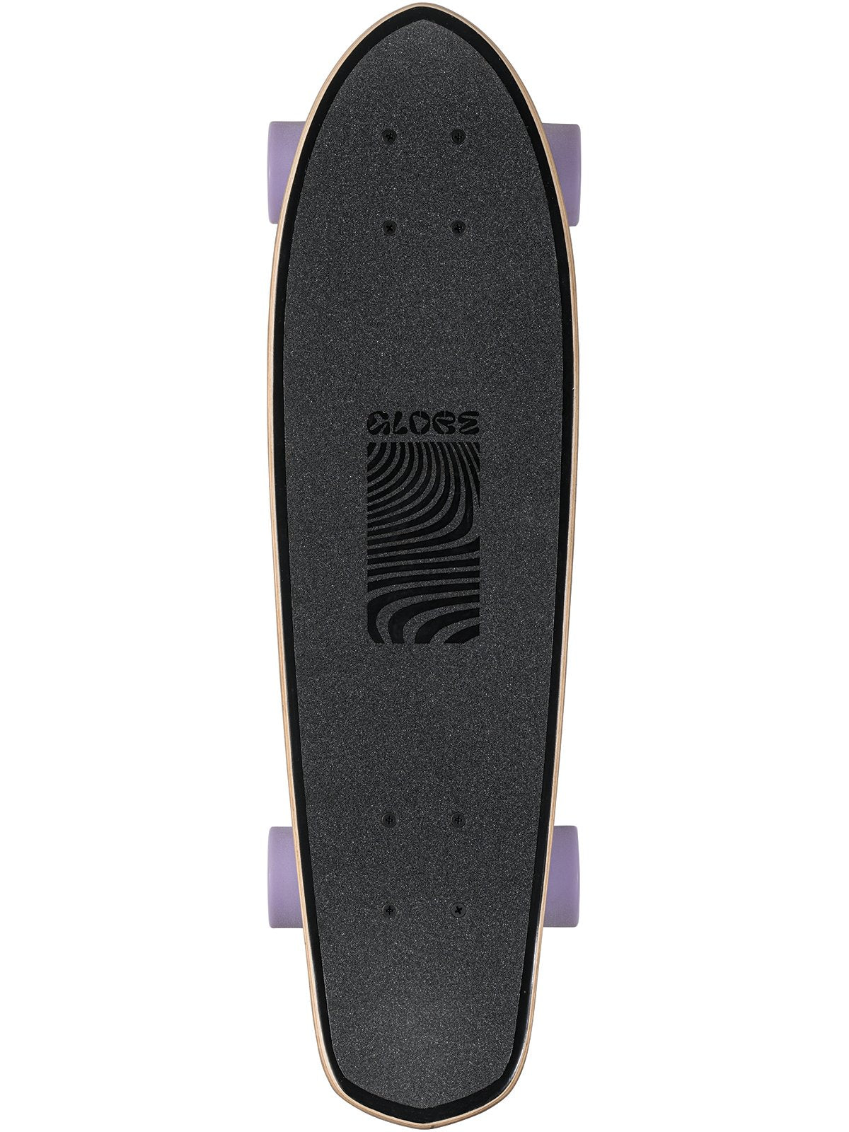 Globe Complete Skateboard Blazer Black/Purple 26" Cruiser