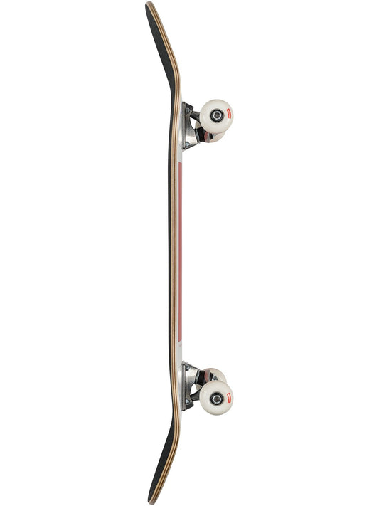 Globe Complete Skateboard G0 Block Serif White/Red 8"