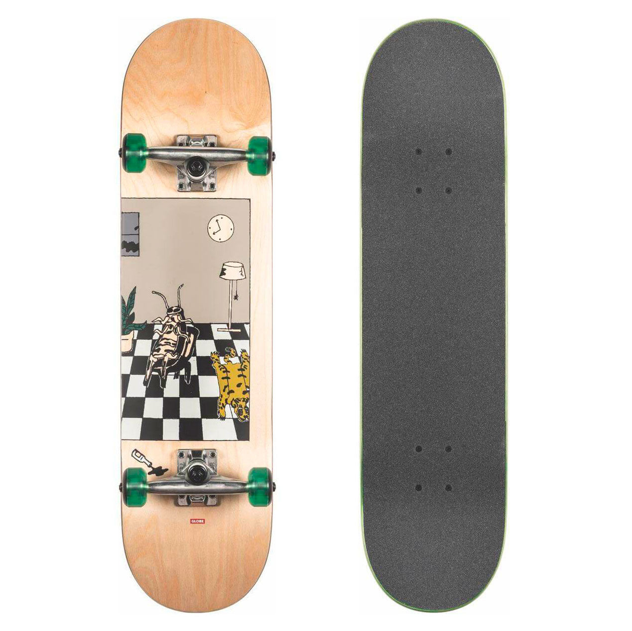 Globe Complete Skateboard G1 Roaches Natural 8