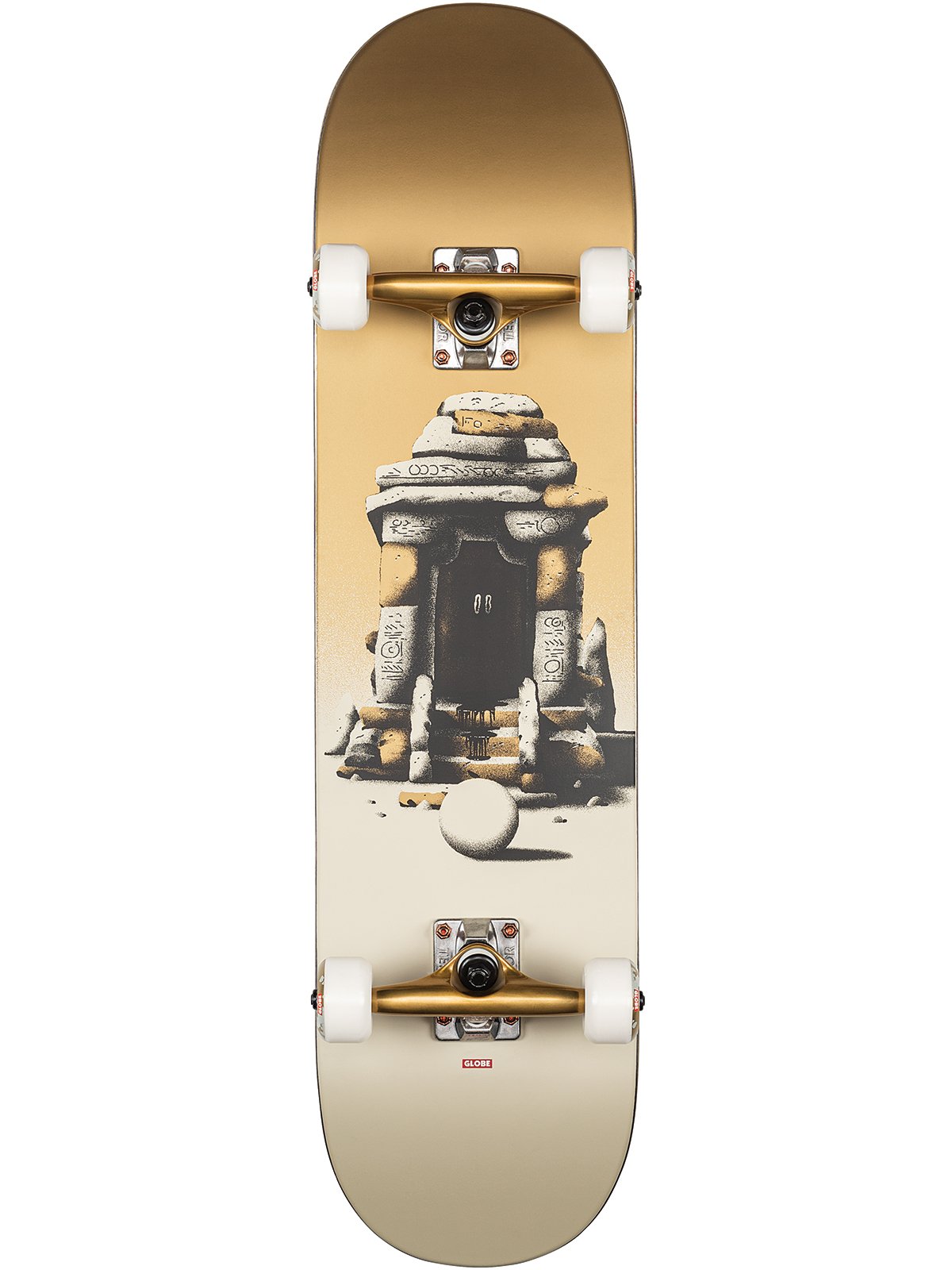 Globe Complete Skateboard G2 On The Brink Shelter 8"