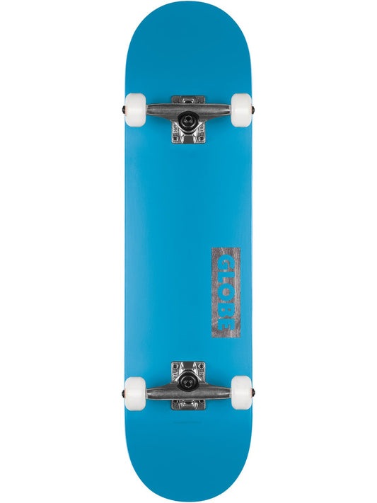 Globe Complete Skateboard Goodstock Neon Blue 8.375"