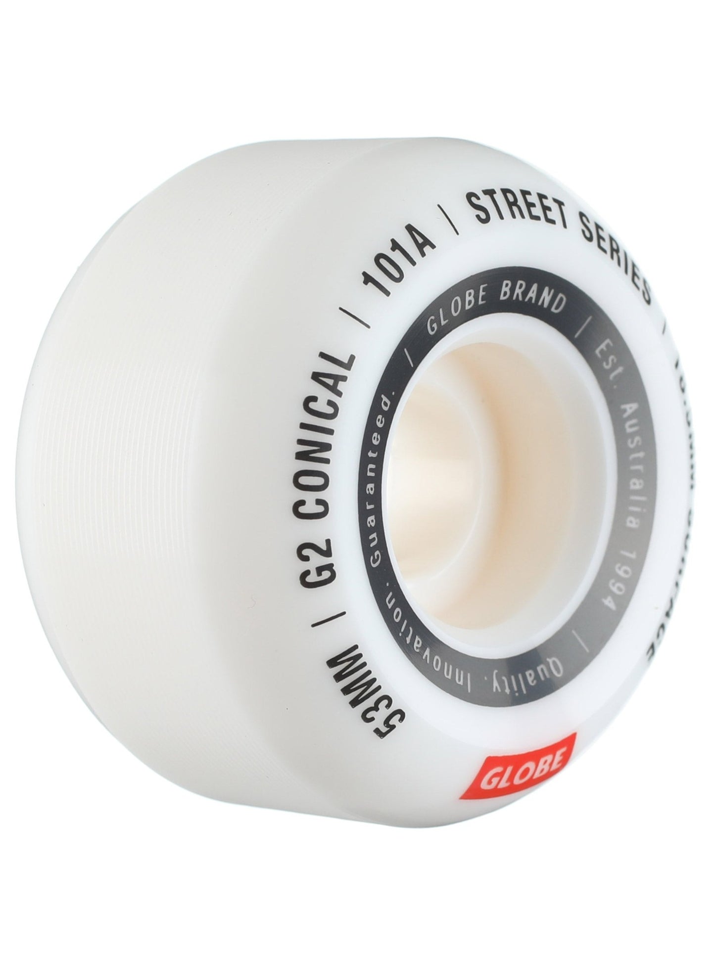 Globe Skateboard Wheels G2 Conical Street White/Essential 53mm