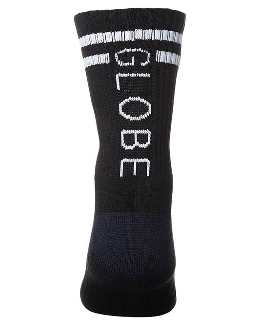 Globe Socks 5 Pack Carter Crew Assorted Black SIZE 7-11 Skateboard Sox