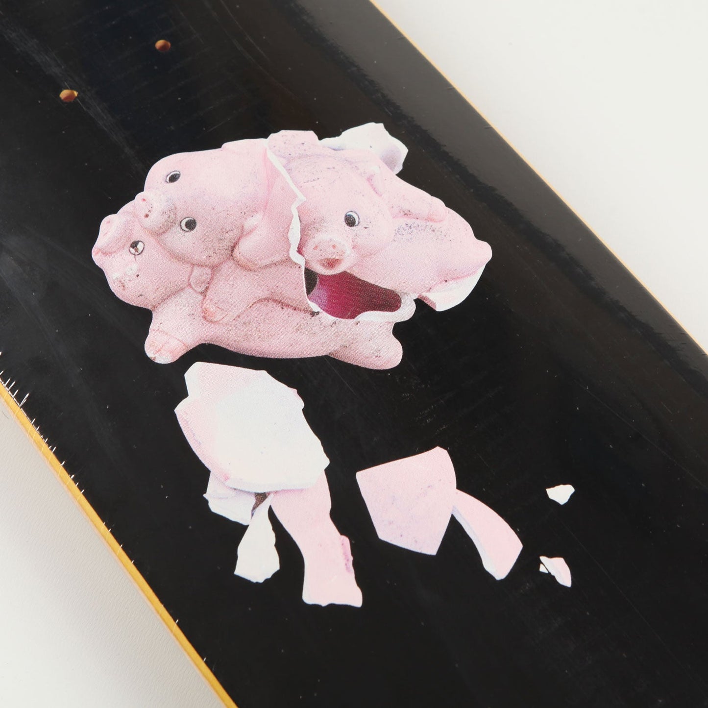 Glue Skateboard Deck Leo Baker Dirty Pigs 8.25"