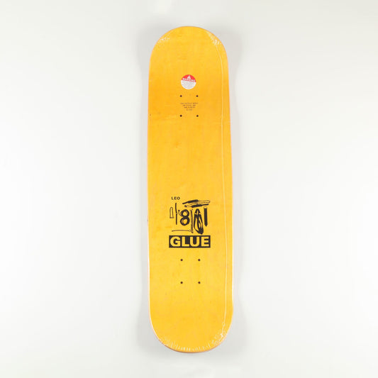 Glue Skateboard Deck Leo Baker Dirty Pigs 8.25"