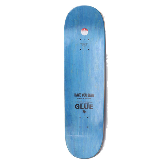 Glue Skateboard Deck Stephen Ostrowski Come Alone And Play 8.5" Black