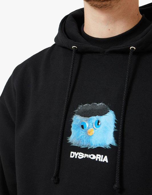 Glue Skateboards Hood Dysphoria Black Pullover Sweater