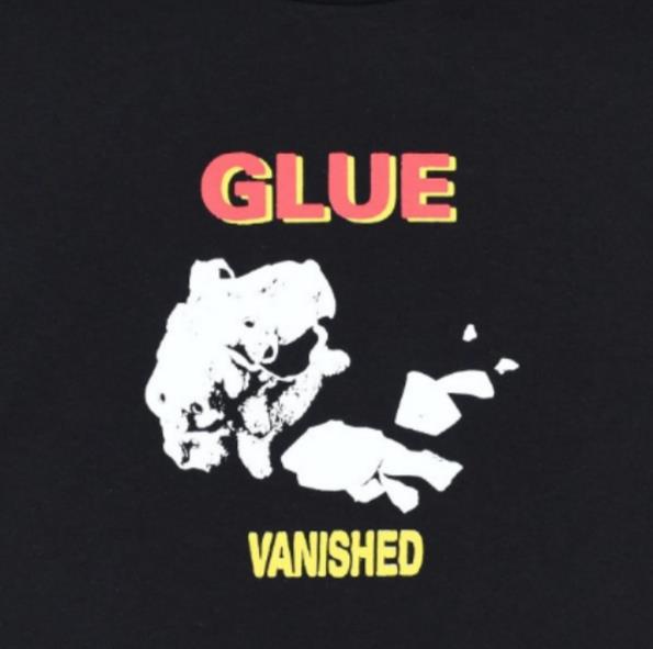 Glue Skateboards L/S Tee Vanished Black Skateboard Long Sleeve Shirt