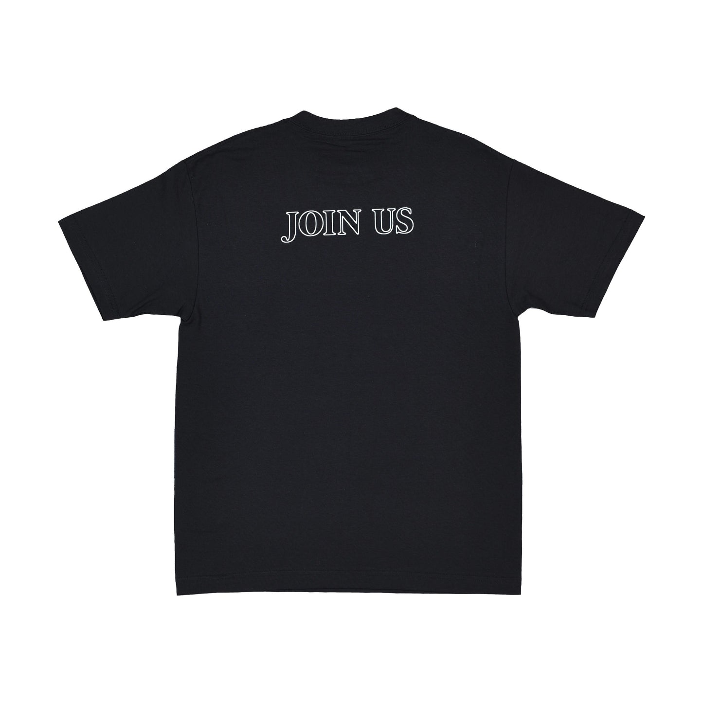 Glue Skateboards Tee Join Us Black Skateboard T-Shirt