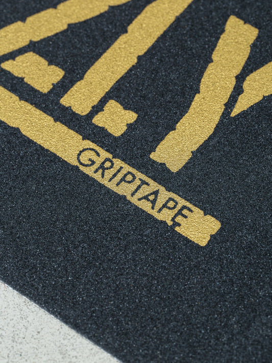Grizzly Grip Tape Gold Stamp Sheet Full Skateboard Deck Griptape