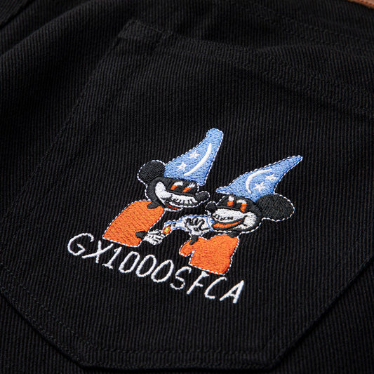 GX1000 Pants Dimethyltryptamine Black Skateboard Trousers