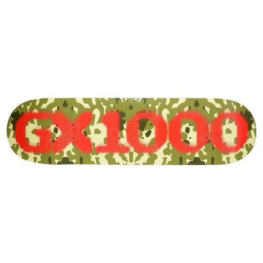 GX1000 Skateboard Deck OG FOREST CAMO 8.625"