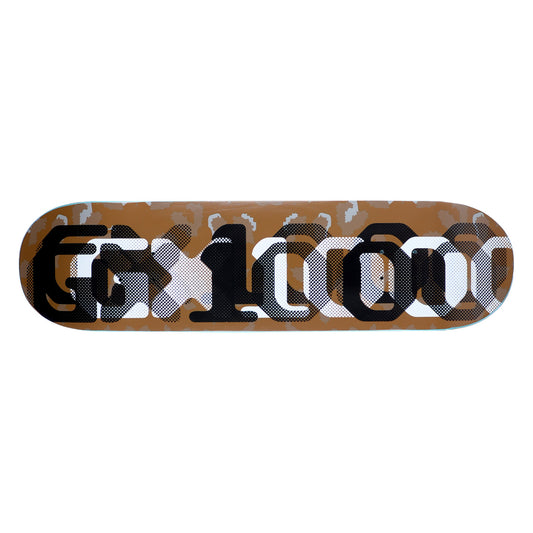 GX1000 Skateboard Deck OG LEOPARD 8.375"