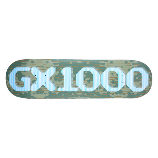 GX1000 Skateboard Deck OG RAIN CAMO 8.5"