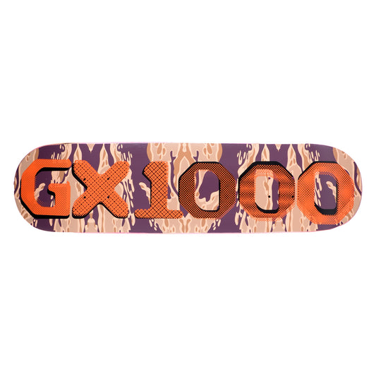 GX1000 Skateboard Deck OG TIGER CAMO 8.5"