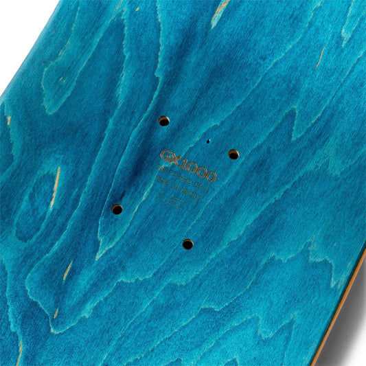 GX1000 Skateboard Deck Split Veneer Black Red 8.25"