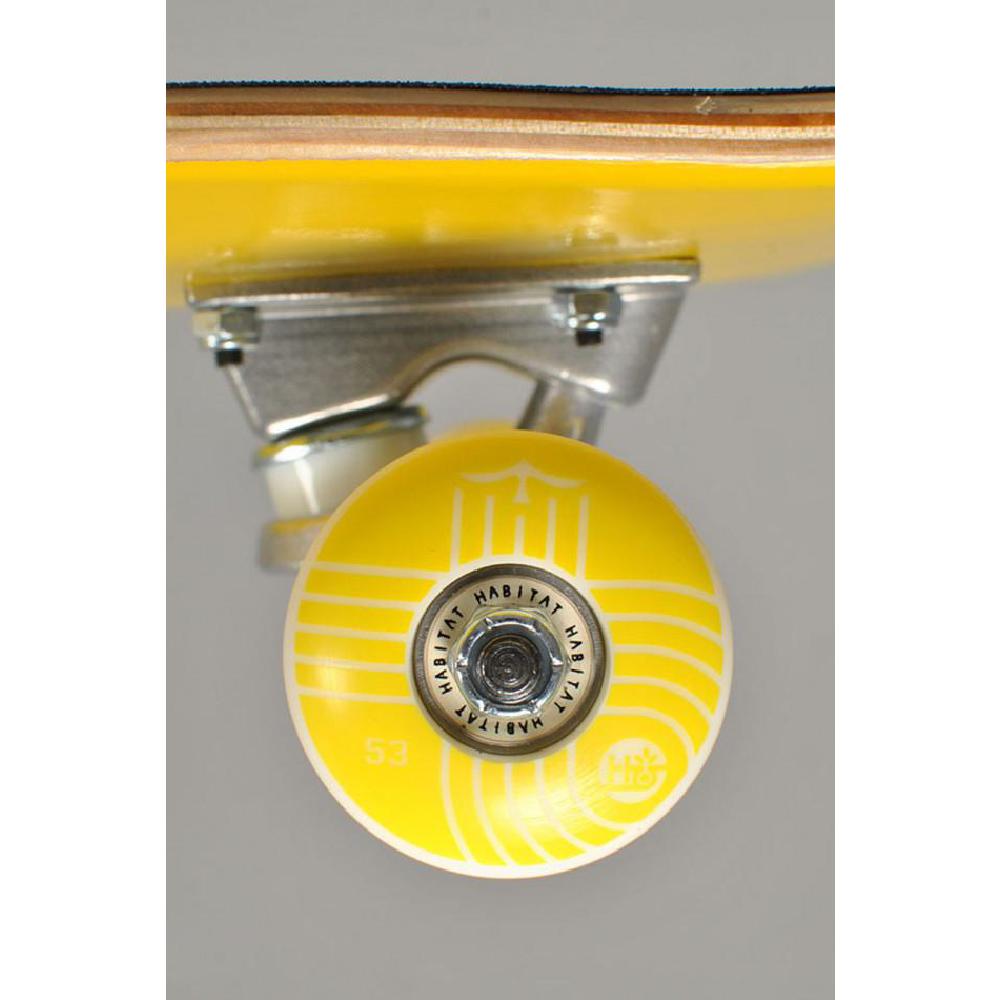 Habitat Complete Skateboard Pod Yellow 7.5"
