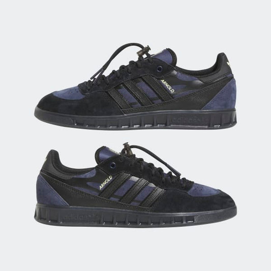 Adidas Shoes Handball Top X Mike Low Black Navy Yellow US Size Skate Sneakers