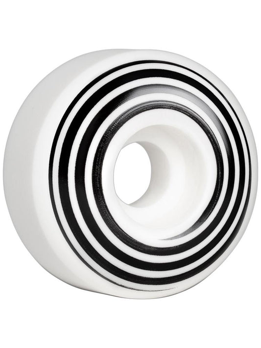 Hazard Skateboard Wheels Swirl CP Radial White 60MM