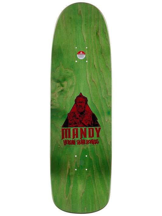 Heroin Skateboard Deck x Mandy Poster 9.6"