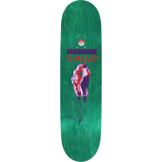 Heroin Skateboard Deck Tom Day Giallo 8.5"