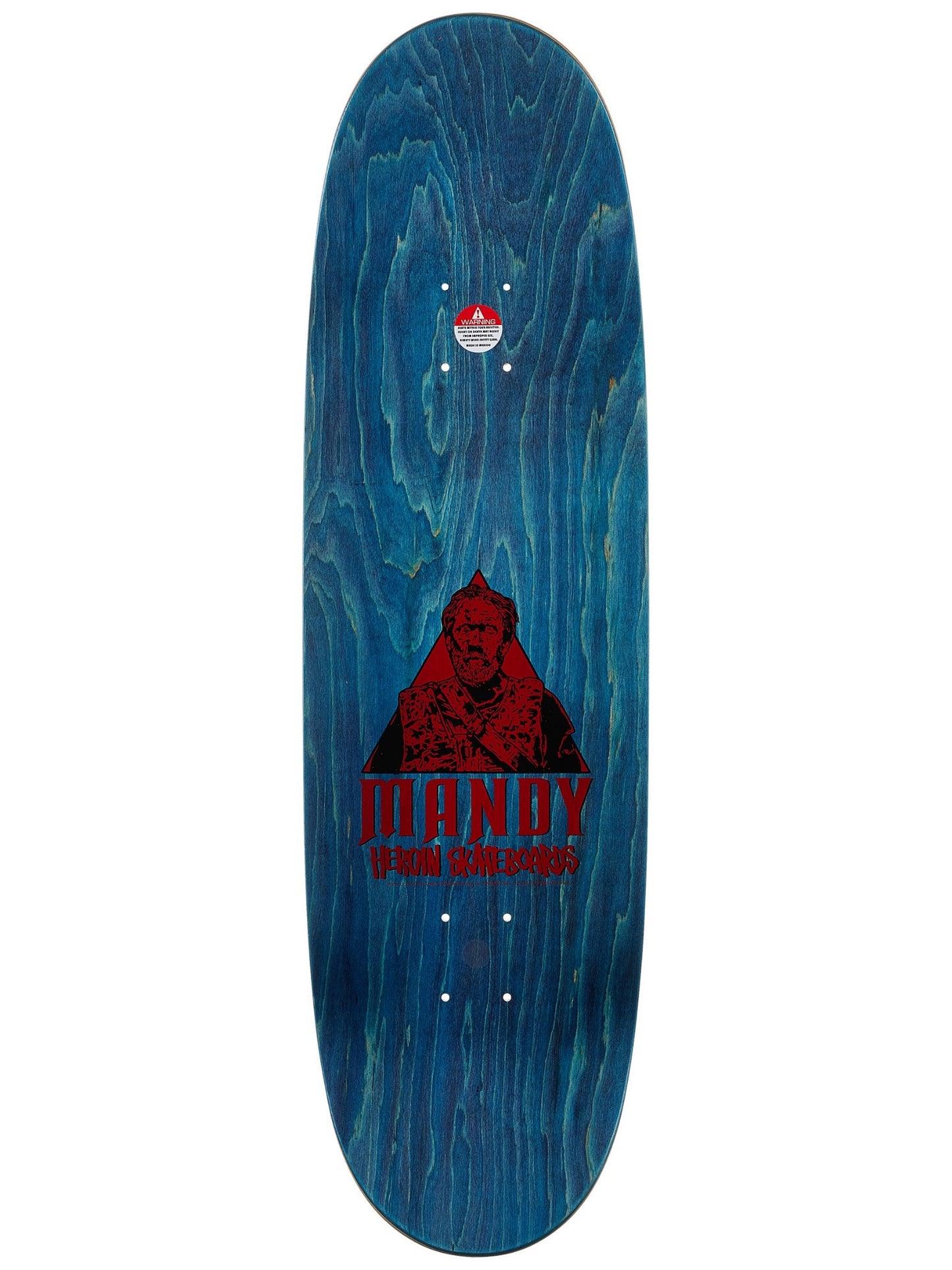 Heroin Skateboard Deck x Mandy Fos Big Egg 9.125"