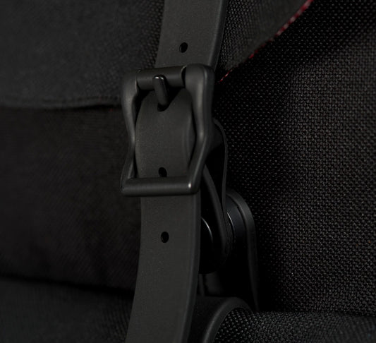 Herschel Supply Co Backpack Little America Black Rubber Mesh School Travel Bag