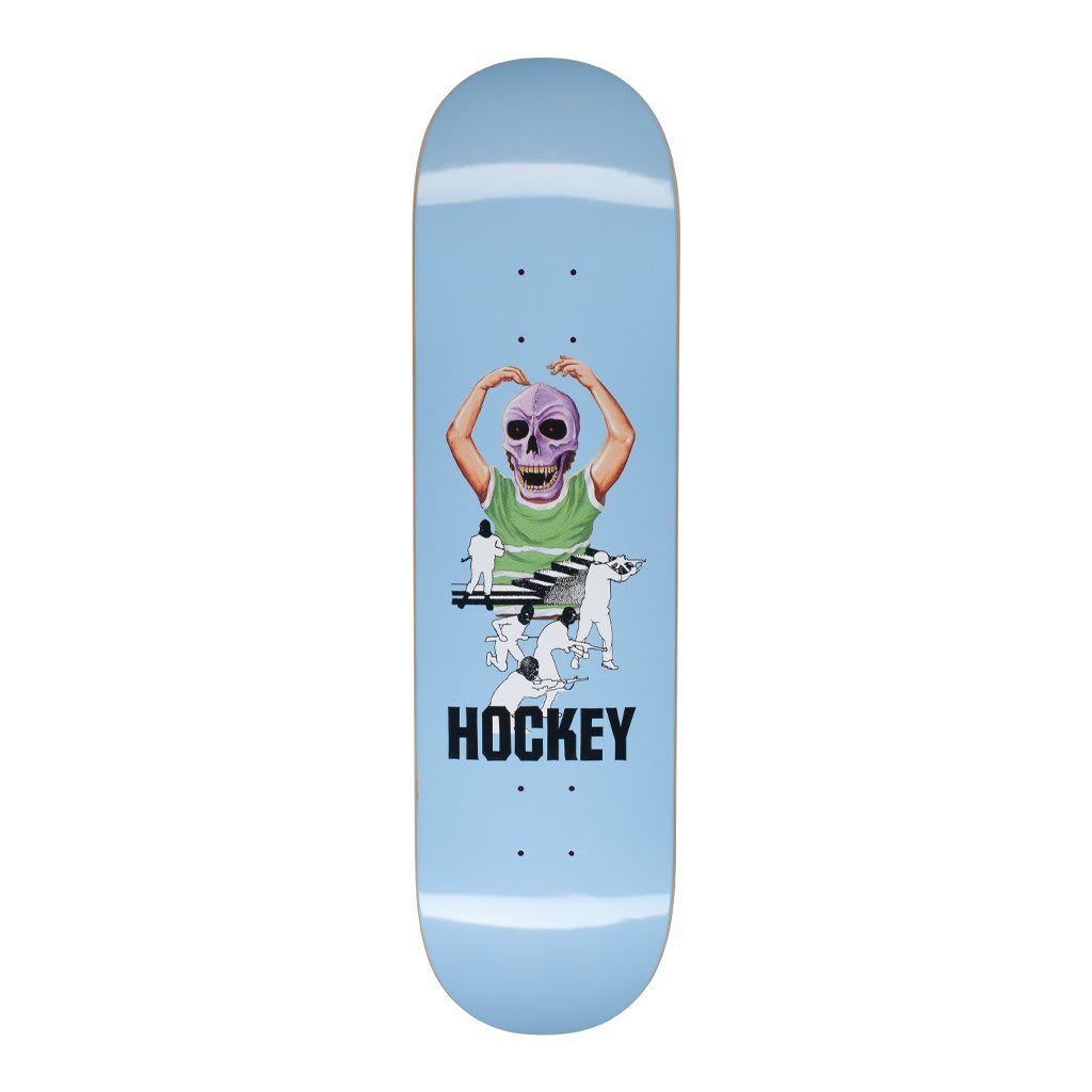 Hockey Skateboard Deck Donovon Piscopo Skull Kid 8 38